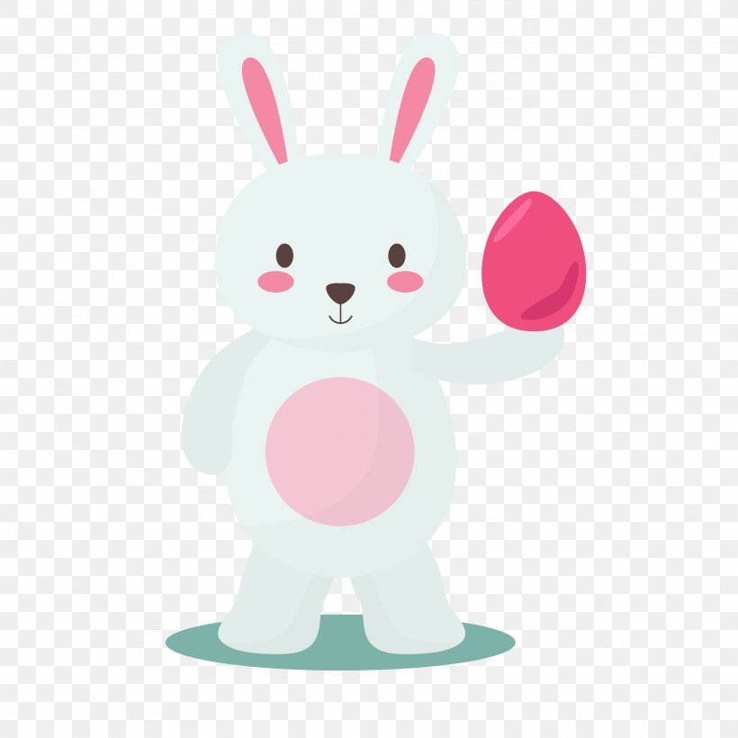 Easter Bunny Illustration, PNG, 3333x3333px, Easter Bunny, Designer, Easter, Egg, Mammal Download Free