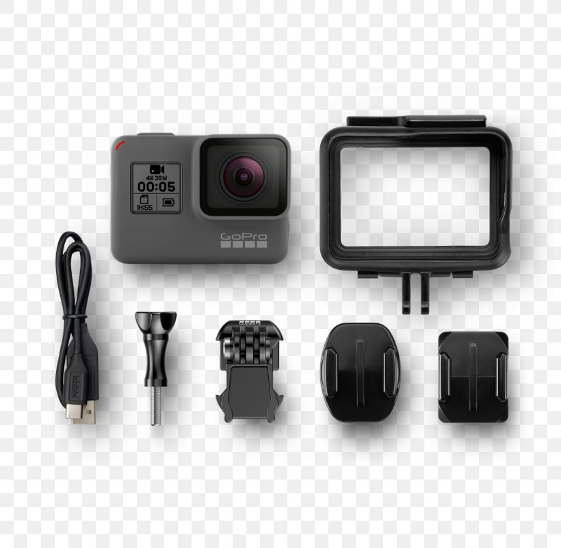 GoPro HERO5 Black 4K Resolution Action Camera, PNG, 800x800px, 4k Resolution, Gopro Hero5 Black, Action Camera, Camcorder, Camera Download Free