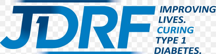 JDRF Illinois Chapter Type 1 Diabetes Organization Logo, PNG, 1930x483px, Jdrf, Area, Banner, Blue, Brand Download Free
