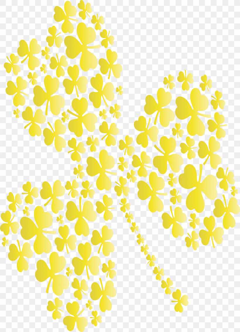 Leaf Petal Yellow Tree Line, PNG, 2170x3000px, St Patricks Day, Biology, Geometry, Leaf, Line Download Free