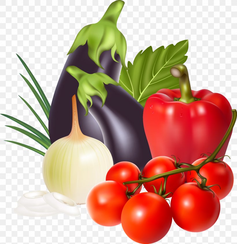 Vegetarian Cuisine Vegetable Tomato Fruit, PNG, 1346x1388px, Vegetarian Cuisine, Apple, Banana, Bell Pepper, Bell Peppers And Chili Peppers Download Free