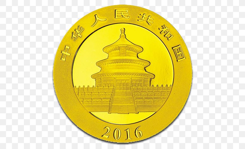 Coin Chinese Gold Panda Giant Panda, PNG, 500x500px, Coin, Bullion, Chinese Gold Panda, Chinese Silver Panda, Currency Download Free
