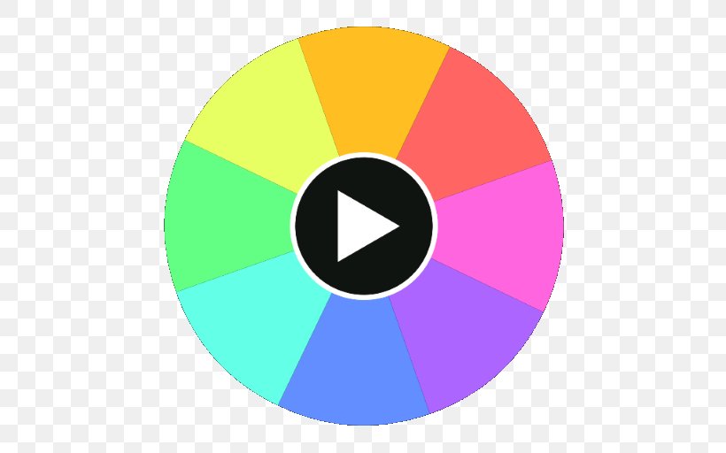Color Wheel Spinner Spinny Color Spinner Color Game Mission, PNG, 512x512px, Color Spinner, Android, Color, Color Game, Compact Disc Download Free