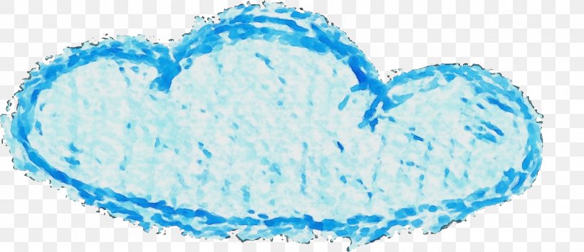 Aqua Blue Line Heart, PNG, 1206x522px, Watercolor, Aqua, Blue, Heart, Paint Download Free