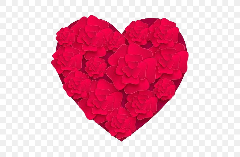 Garden Roses Red Valentine's Day Petal, PNG, 694x537px, Paper, Flower, Garden Roses, Heart, Love Download Free