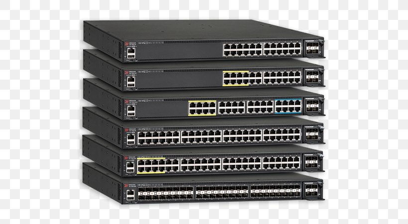 Network Switch Gigabit Ethernet Power Over Ethernet Small Form-factor Pluggable Transceiver Port, PNG, 640x450px, 10 Gigabit Ethernet, Network Switch, Brocade Communications Systems, Computer Network, Data Storage Device Download Free