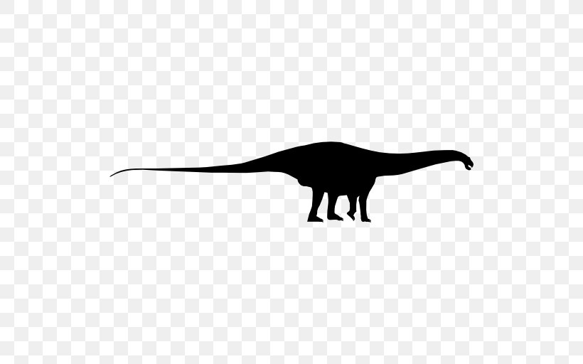 Tyrannosaurus Silhouette Black White, PNG, 512x512px, Tyrannosaurus, Beak, Black, Black And White, Dinosaur Download Free