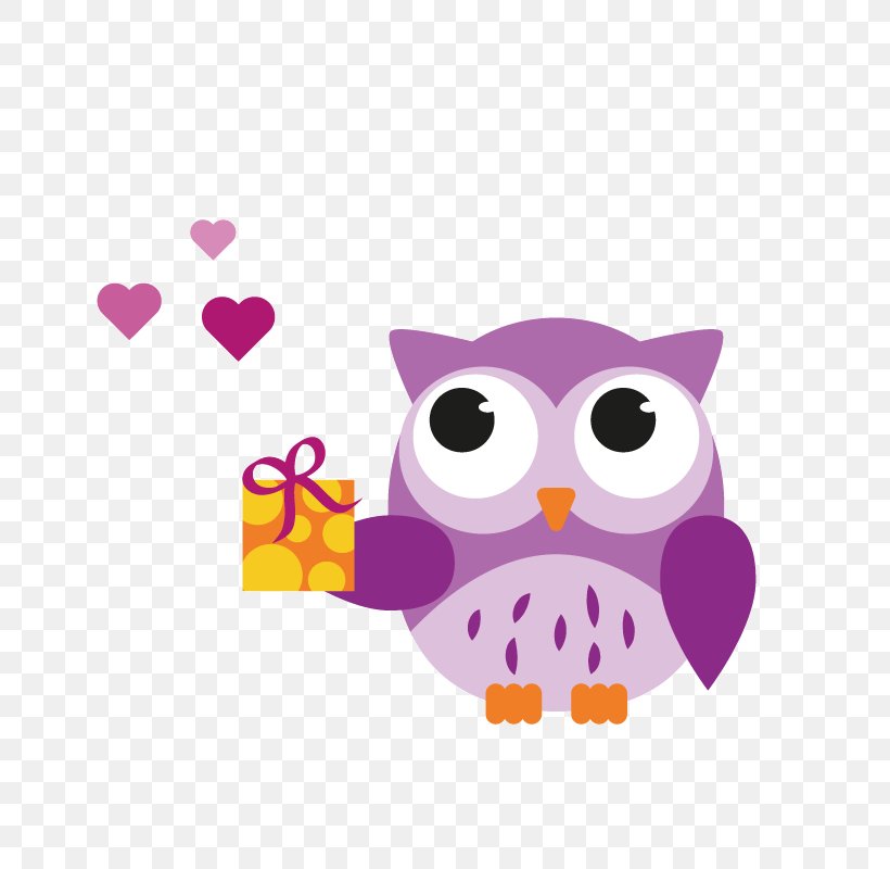 Creative Cute Owl, PNG, 800x800px, Owl, Beak, Bird, Bird Of Prey, Cartoon Download Free