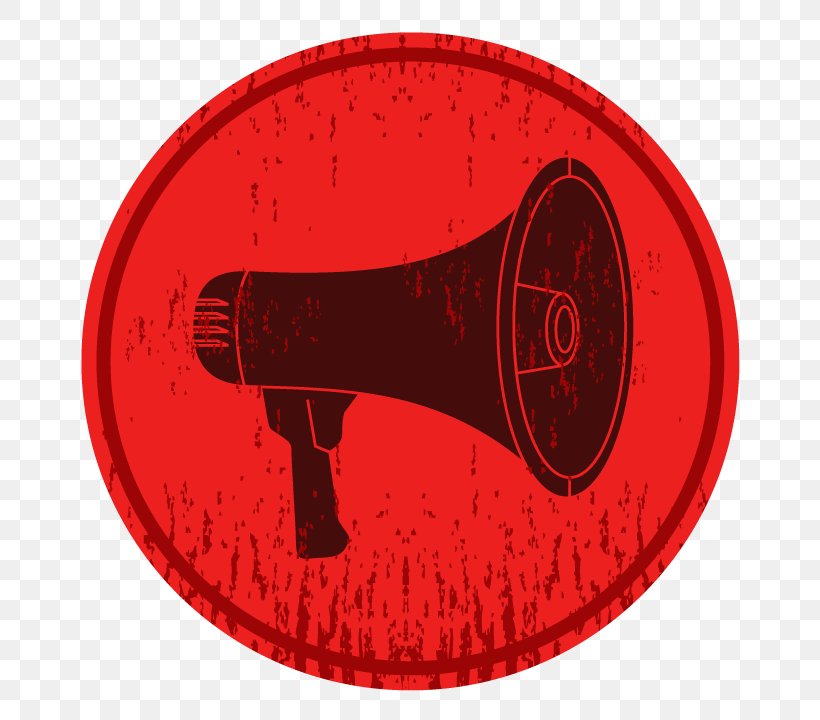 Megaphone Clip Art, PNG, 720x720px, Megaphone, Amplifier, Fotosearch, Photography, Red Download Free