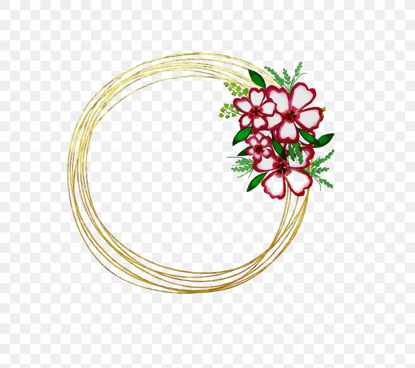 Bangle Circle Flower Jewellery Human Body, PNG, 1620x1440px, Watercolor, Analytic Trigonometry And Conic Sections, Bangle, Circle, Flower Download Free
