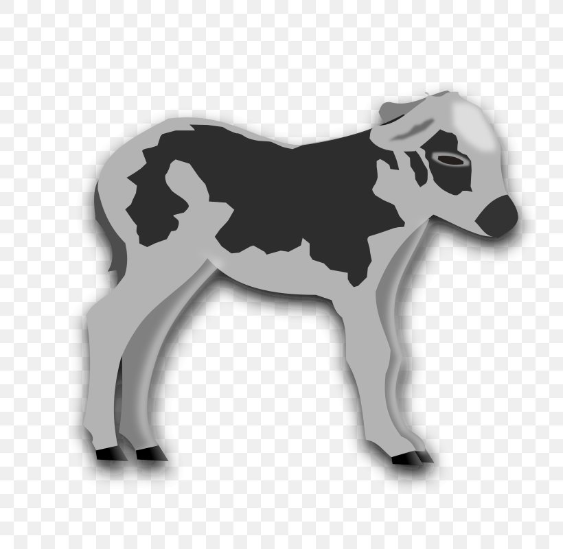 Calf Clip Art, PNG, 800x800px, Calf, Beef Cattle, Cattle, Cattle Like Mammal, Cow Goat Family Download Free