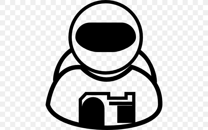 Astronaut Clip Art, PNG, 512x512px, Astronaut, Artwork, Avatar, Black And White, Logo Download Free