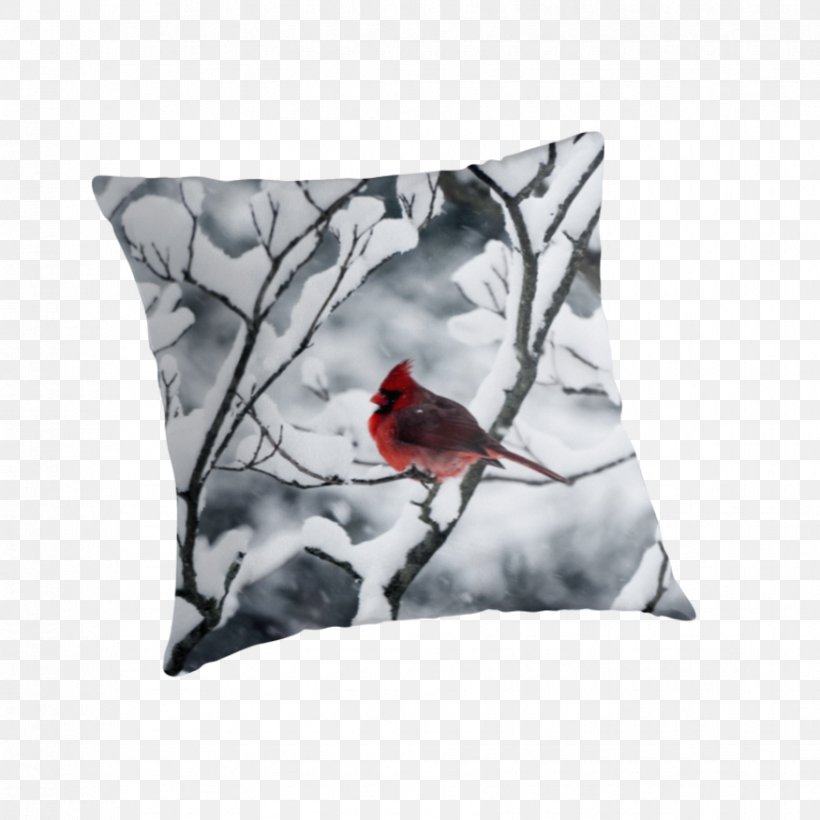 Throw Pillows Cushion Beak, PNG, 875x875px, Throw Pillows, Beak, Bird, Branch, Cardinal Download Free