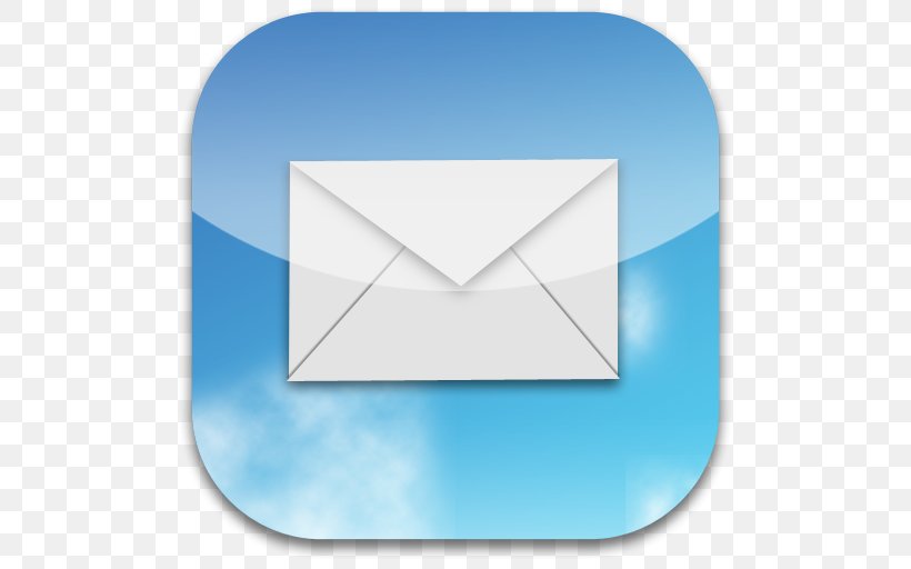 IPhone 4 Email IOS, PNG, 512x512px, Iphone 4, Apple, Aqua, Azure, Blue Download Free