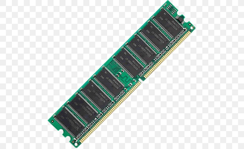 PC133 DIMM DDR SDRAM ECC Memory DDR2 SDRAM, PNG, 500x500px, Dimm, Computer Data Storage, Computer Memory, Ddr2 Sdram, Ddr4 Sdram Download Free