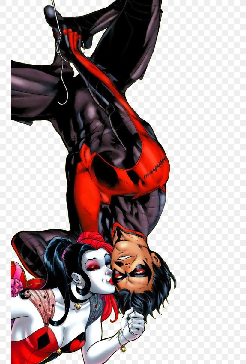 Batman And Harley Quinn Nightwing Joker, PNG, 748x1212px, Harley Quinn, Art, Batman, Batman And Harley Quinn, Cartoon Download Free