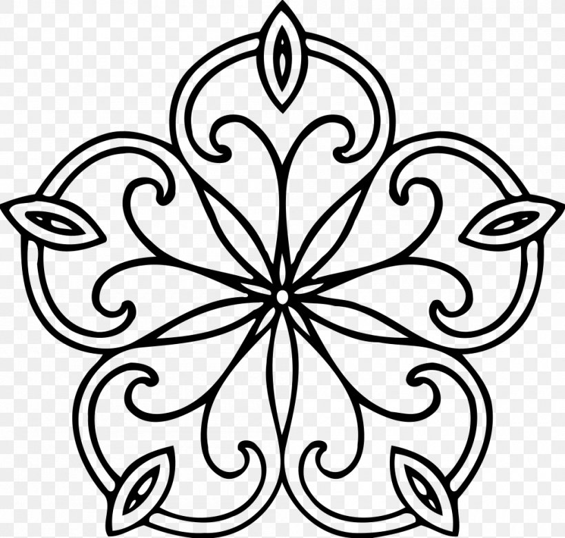 Floral Design Ornament Drawing, PNG, 1000x954px, Floral Design, Abstract Art, Area, Art, Artwork Download Free