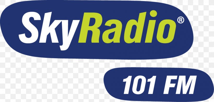 Sky Radio Internet Radio Digital Radio Logo, PNG, 1000x478px, Sky Radio, Area, Banner, Blue, Brand Download Free
