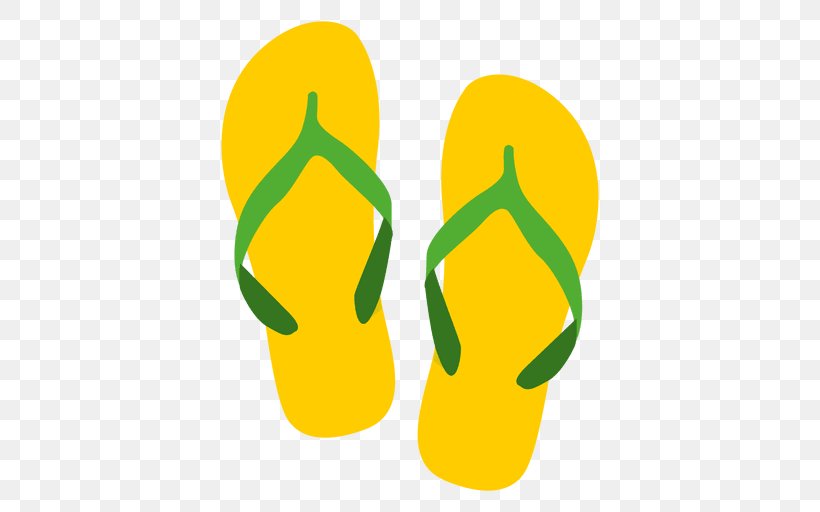Slipper Flip-flops Shoe Footwear Clip Art, PNG, 512x512px, Slipper, Clothing, Flipflops, Footwear, Green Download Free