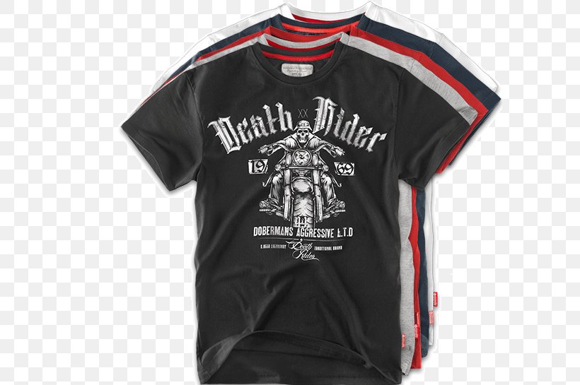 T-shirt Dobermann Hoodie Clothing Sleeve, PNG, 600x545px, Tshirt, Active Shirt, Black, Brand, Clothing Download Free