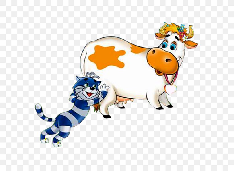 Cattle Funny Animal Cartoon Clip Art, PNG, 600x600px, Cattle, Animal Figure, Animal Welfare, Animated Cartoon, Animation Download Free