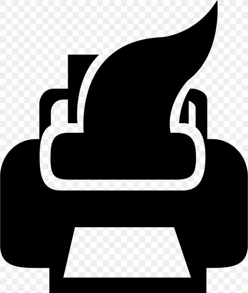 Burning Vector, PNG, 830x980px, Printer, Black, Black And White, Chair, Human Behavior Download Free