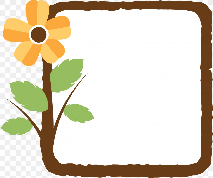 Flower Frame, PNG, 3000x2512px, Flower Frame, Biology, Floral Design, Meter, Plant Download Free