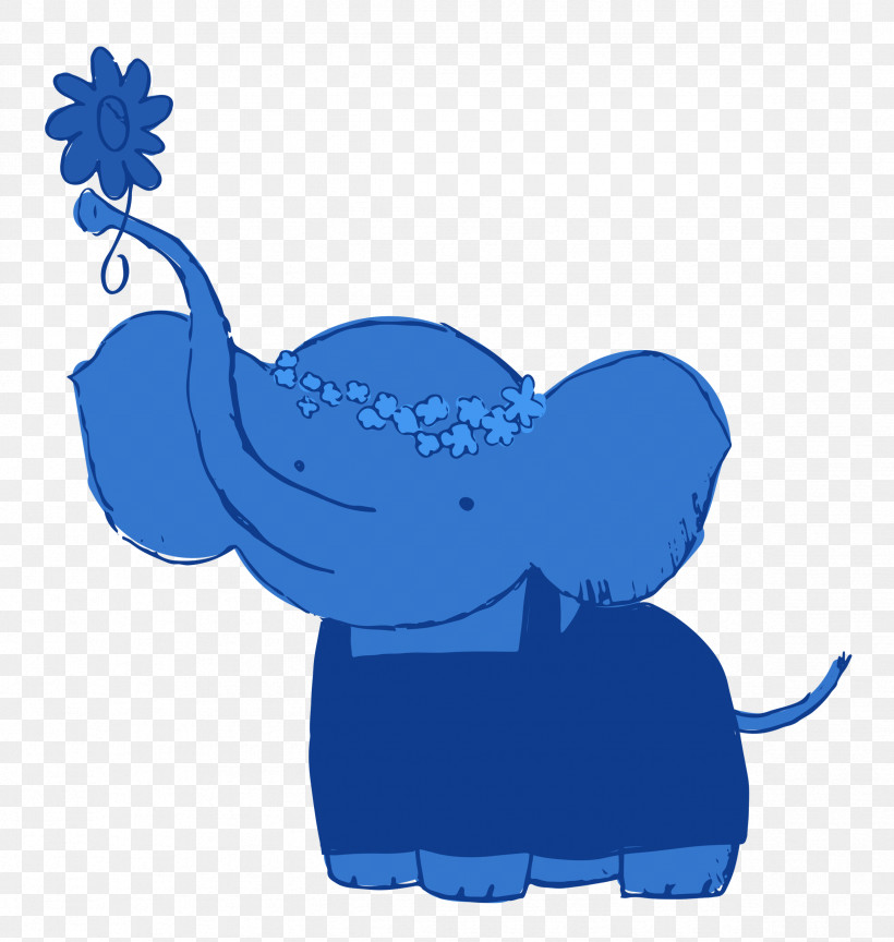 Little Elephant Baby Elephant, PNG, 2372x2500px, Little Elephant, Baby Elephant, Cartoon, Data, Electric Blue M Download Free