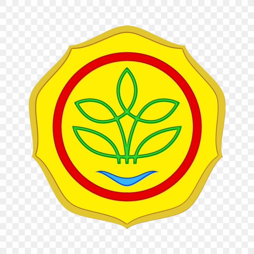 Ministry Of Agriculture Yellow, PNG, 1000x1000px, Watercolor, Agricultural Cooperative, Agriculture, Agriculture In Indonesia, Agriculturist Download Free