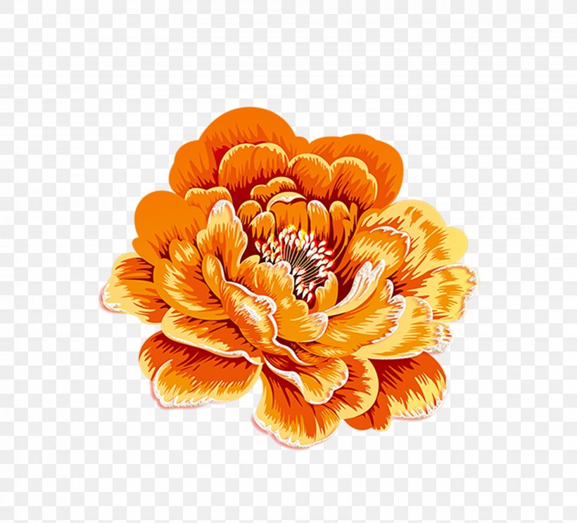Moutan Peony Clip Art, PNG, 3400x3089px, Moutan Peony, Banner, Chinoiserie, Chrysanths, Cut Flowers Download Free