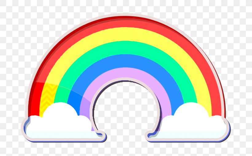 Rainbow Icon Weather Icon, PNG, 1238x766px, Rainbow Icon, Cartoon, Geometry, Line, Mathematics Download Free