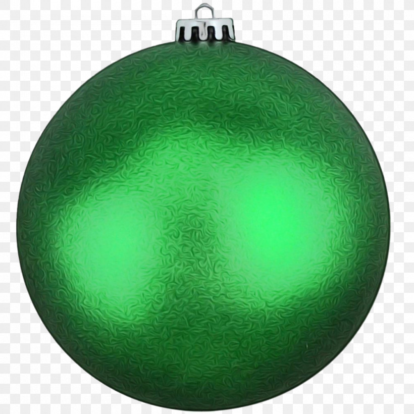 Christmas Ornament, PNG, 1000x1000px, Watercolor, Ball, Christmas Decoration, Christmas Ornament, Emerald Download Free
