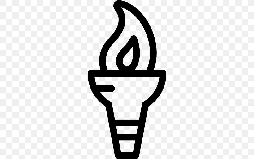 Torch Clip Art, PNG, 512x512px, Torch, Black And White, Sport, Symbol, Text Download Free