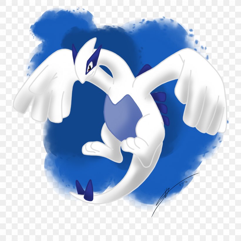 Pokémon Gold And Silver Lugia Computer Software, PNG, 2000x2000px, Pokemon Go, Art, Blue, Computer Software, Deviantart Download Free