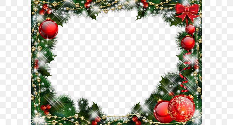 Christmas Ornament Christmas Tree, PNG, 600x440px, Santa Claus, Borders ...