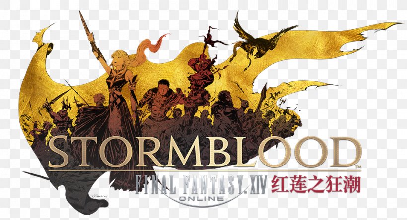 Final Fantasy XIV: Stormblood Final Fantasy XIV: Heavensward Massively Multiplayer Online Game Square Enix, PNG, 960x520px, Final Fantasy Xiv Stormblood, Brand, Enix, Expansion Pack, Experience Point Download Free
