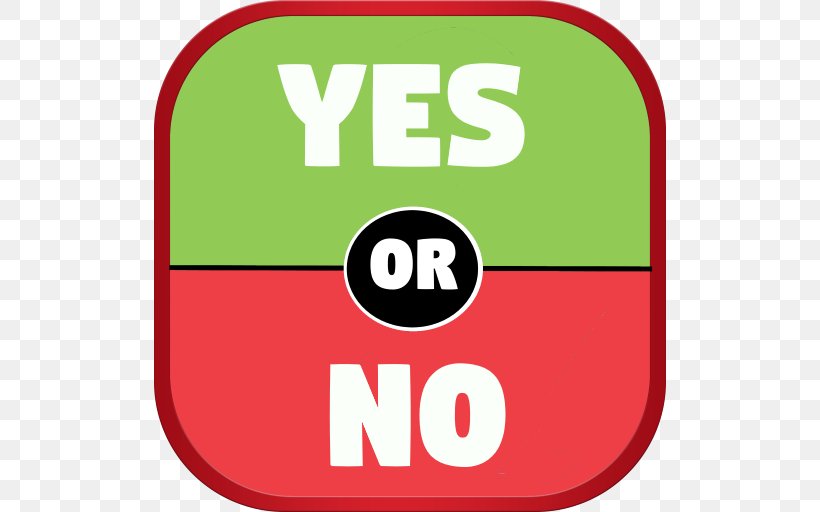 Party Play Questions Game Download Yes And No, PNG, 512x512px, Yes And No, Android, App Store, Area, Brand Download Free