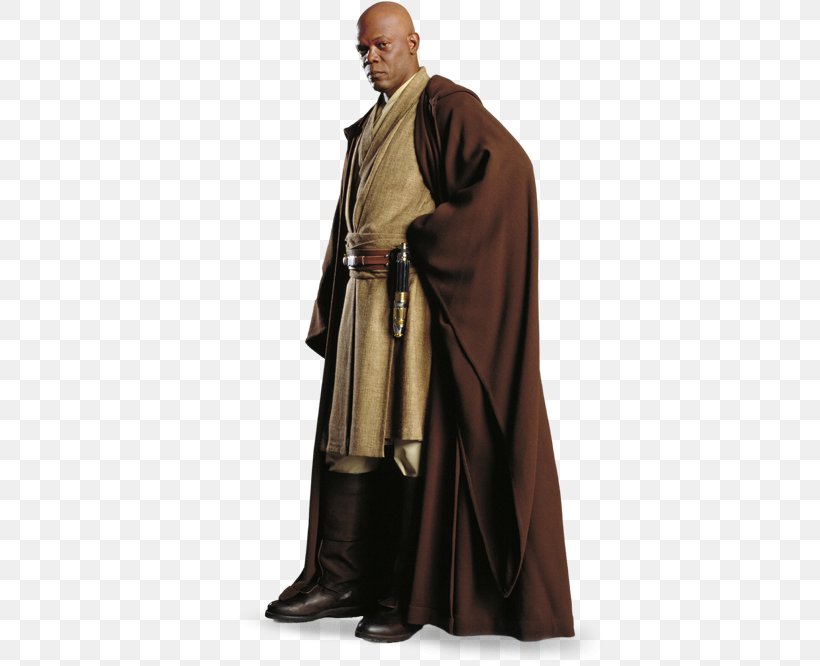 Samuel L. Jackson Mace Windu Star Wars: Episode III – Revenge Of The Sith Obi-Wan Kenobi Anakin Skywalker, PNG, 389x666px, Samuel L Jackson, Anakin Skywalker, Costume, Jedi, Jedi Council Download Free