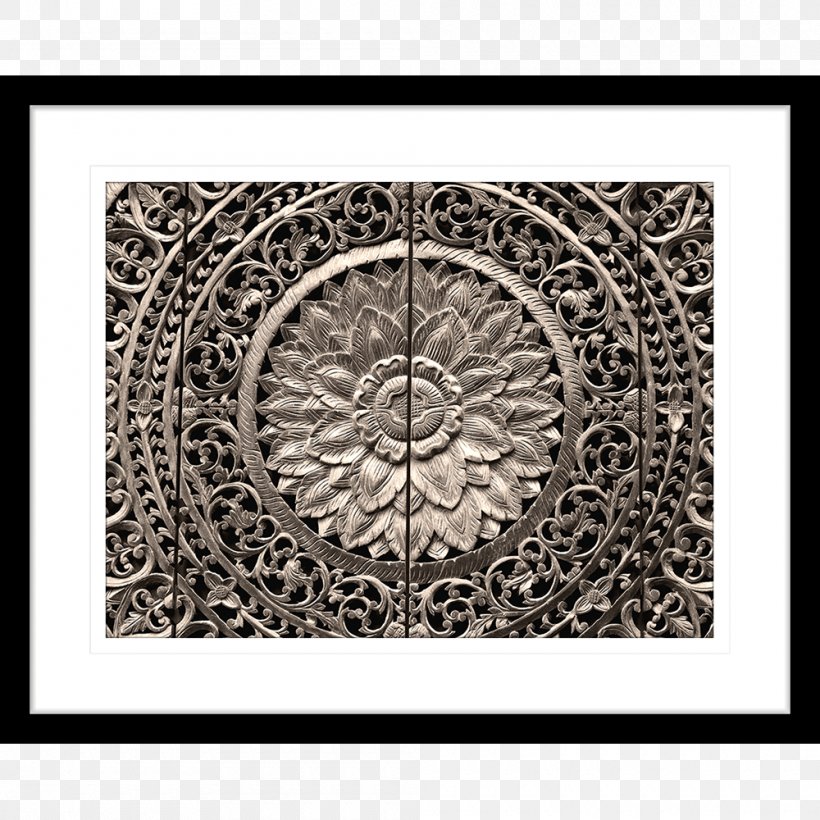 Wood Carving Royalty-free Ornament Stock Photography, PNG, 1000x1000px, Wood Carving, Black And White, Depositphotos, Motif, Ornament Download Free