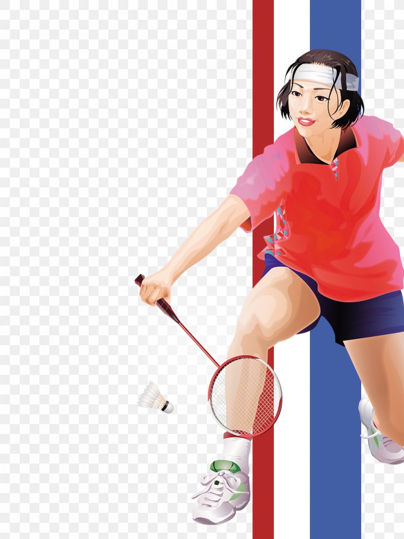 Badminton Racket Poster Ball Sport, PNG, 1000x1333px, Watercolor, Cartoon, Flower, Frame, Heart Download Free