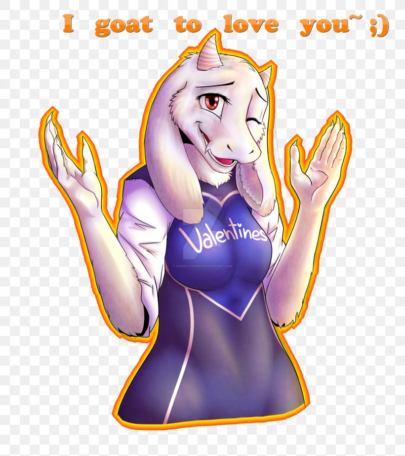 Goat Toriel Undertale, PNG, 1600x1801px, Watercolor, Cartoon, Flower, Frame, Heart Download Free