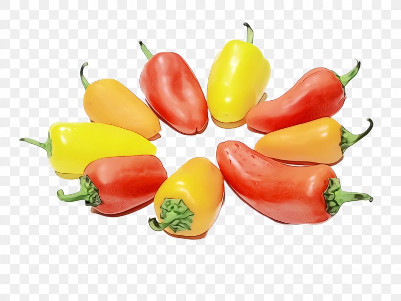 Chili Con Carne Bell Pepper Vegetarian Cuisine Chili Pepper Food, PNG, 2308x1732px, Watercolor, Bell Pepper, Capsicum, Cayenne Pepper, Chili Con Carne Download Free