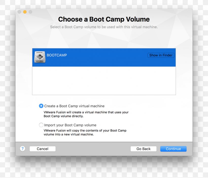 Vmware Fusion To Bootcamp