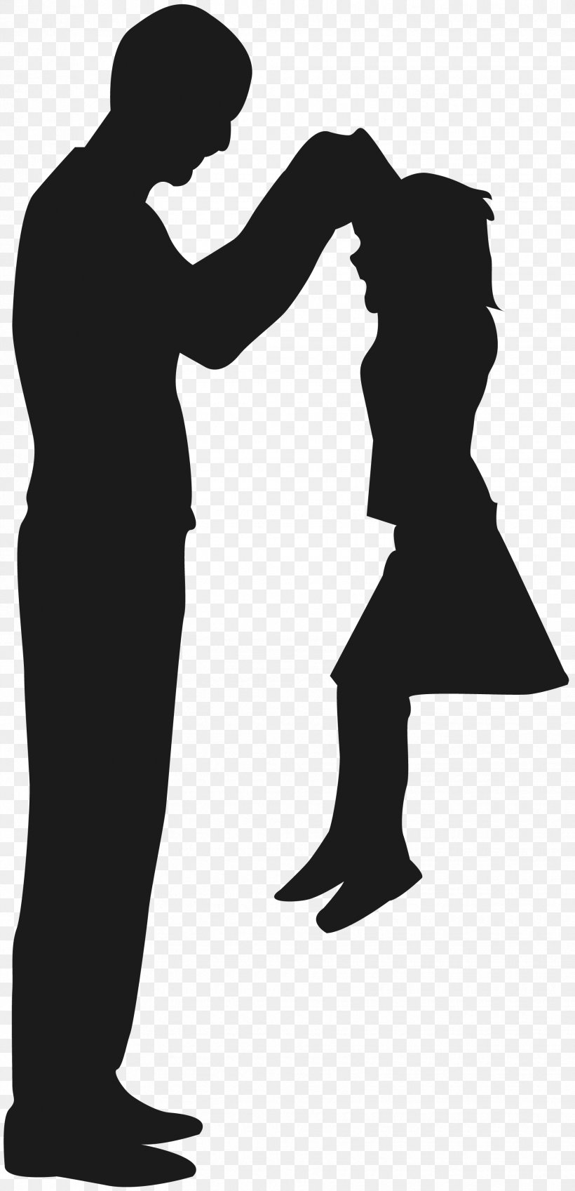 Father-daughter Dance Father-daughter Dance Child, PNG, 1855x3840px, Father, Arm, Black And White, Child, Daughter Download Free