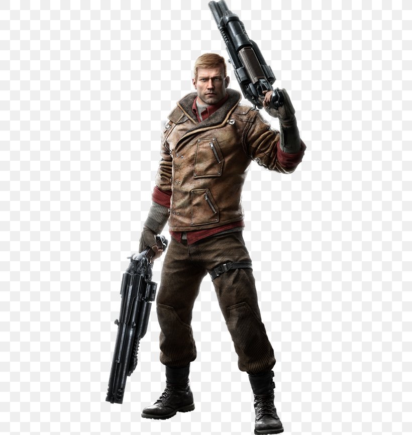 Quake Champions Wolfenstein II: The New Colossus Wolfenstein: The New Order B.J. Blazkowicz 2017 DreamHack Winter, PNG, 400x866px, Quake Champions, Action Figure, Aggression, Air Gun, Bj Blazkowicz Download Free