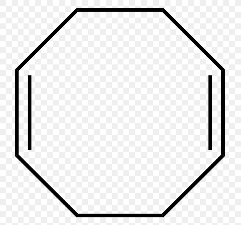 1,5-Cyclooctadiene Double Bond Chemistry, PNG, 762x768px, Cyclooctadiene, Alkene, Area, Black, Black And White Download Free
