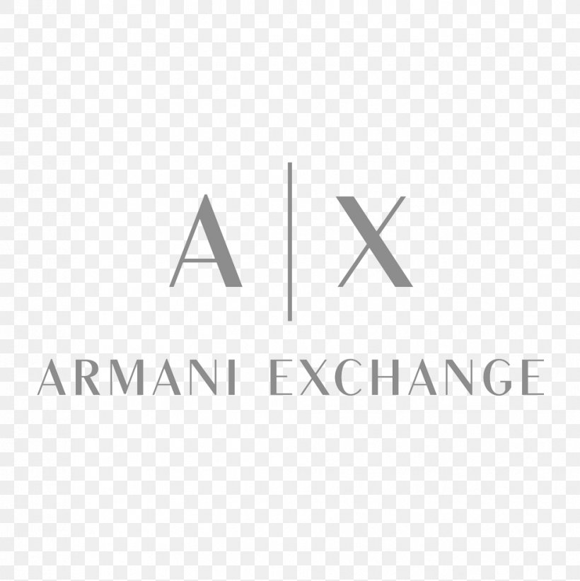 A|X Armani Exchange Fashion Designer Clothing A/X Armani Exchange, PNG, 981x984px, Armani, Area, Ax Armani Exchange, Black And White, Brand Download Free