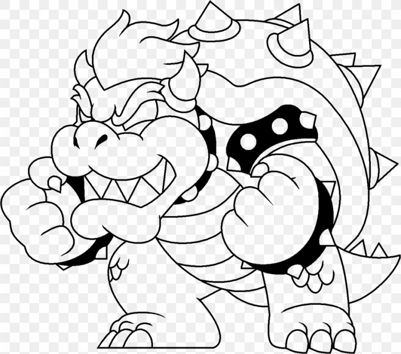 Bowser Mario & Sonic At The Olympic Games Mario Bros. Coloring Book, PNG, 951x840px, Watercolor, Cartoon, Flower, Frame, Heart Download Free
