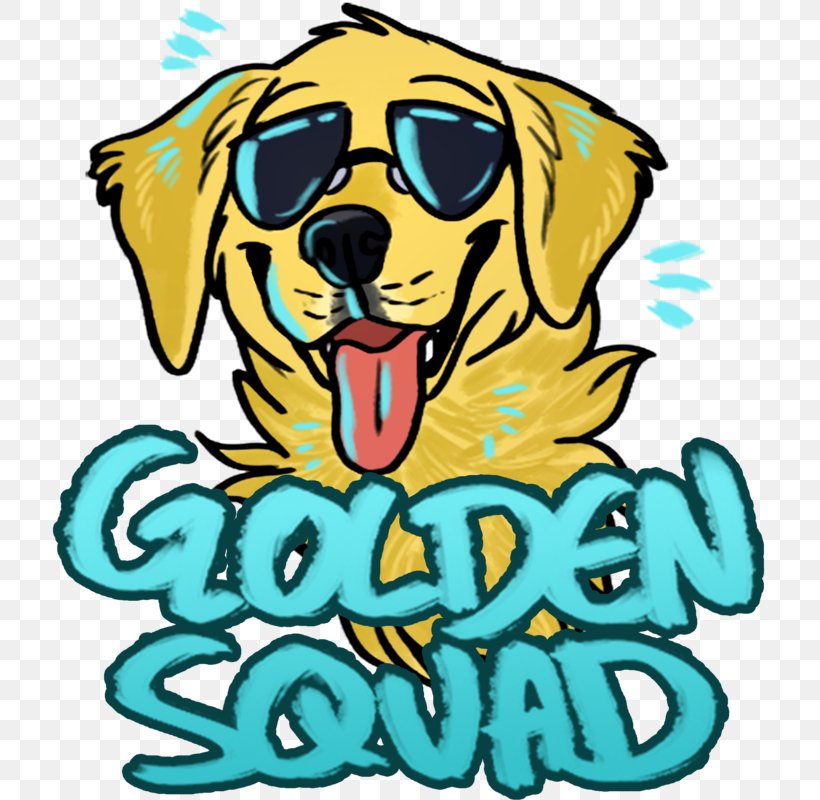 Dog Breed Puppy Golden Retriever Sticker Clip Art, PNG, 800x800px, Dog Breed, Area, Art, Artwork, Carnivoran Download Free
