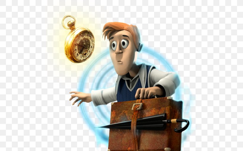 Mortimer Beckett App Store GameHouse Apple, PNG, 512x512px, Mortimer Beckett, App Store, Apple, Cartoon, Figurine Download Free